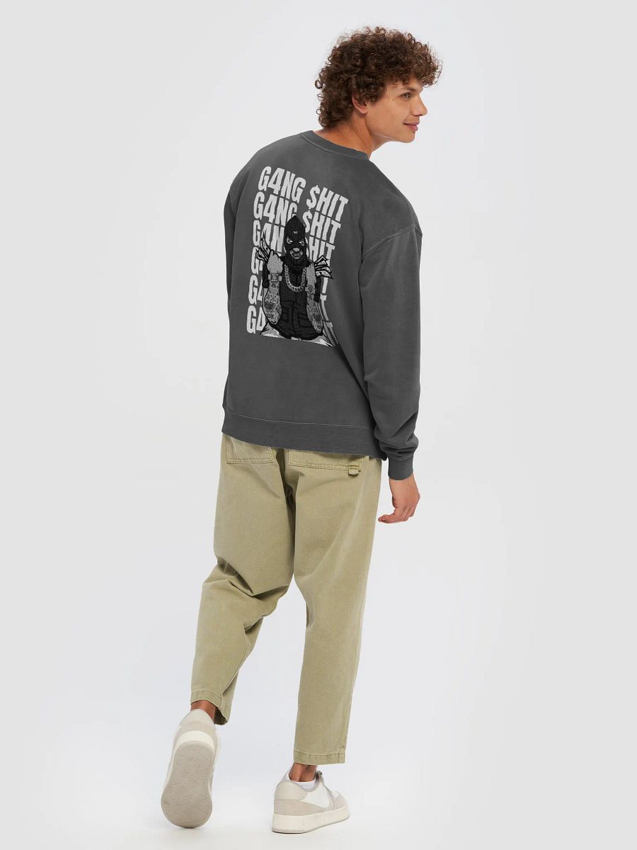 G4NG $H*T SWEATSHIRT BLACK product image (4)