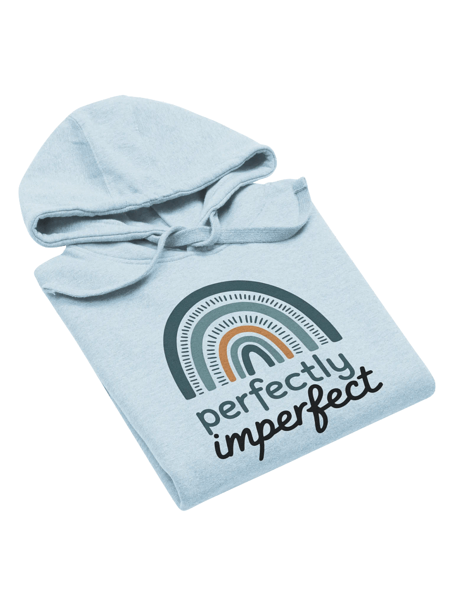 Perfectly Imperfect Rainbow Hoodie product image (1)