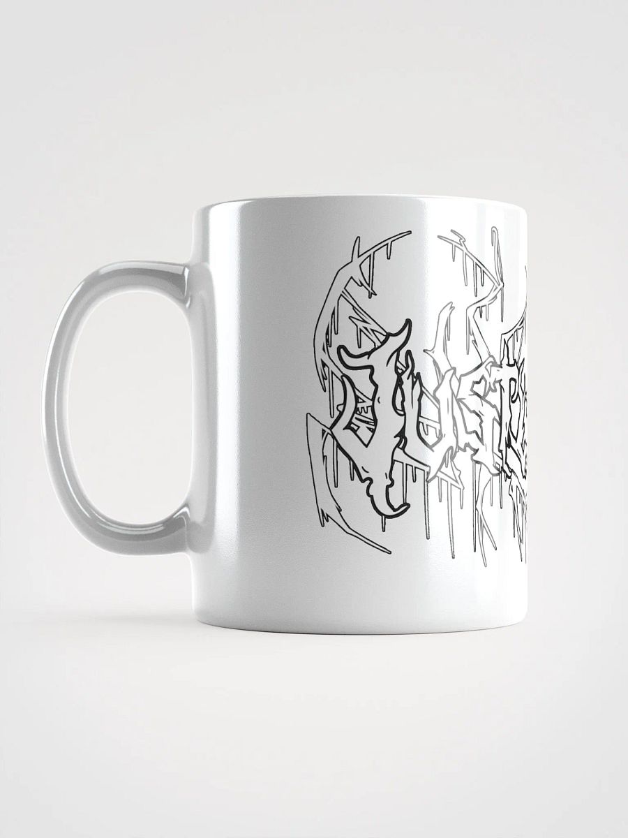Justloliehh metal logo White MUG product image (6)