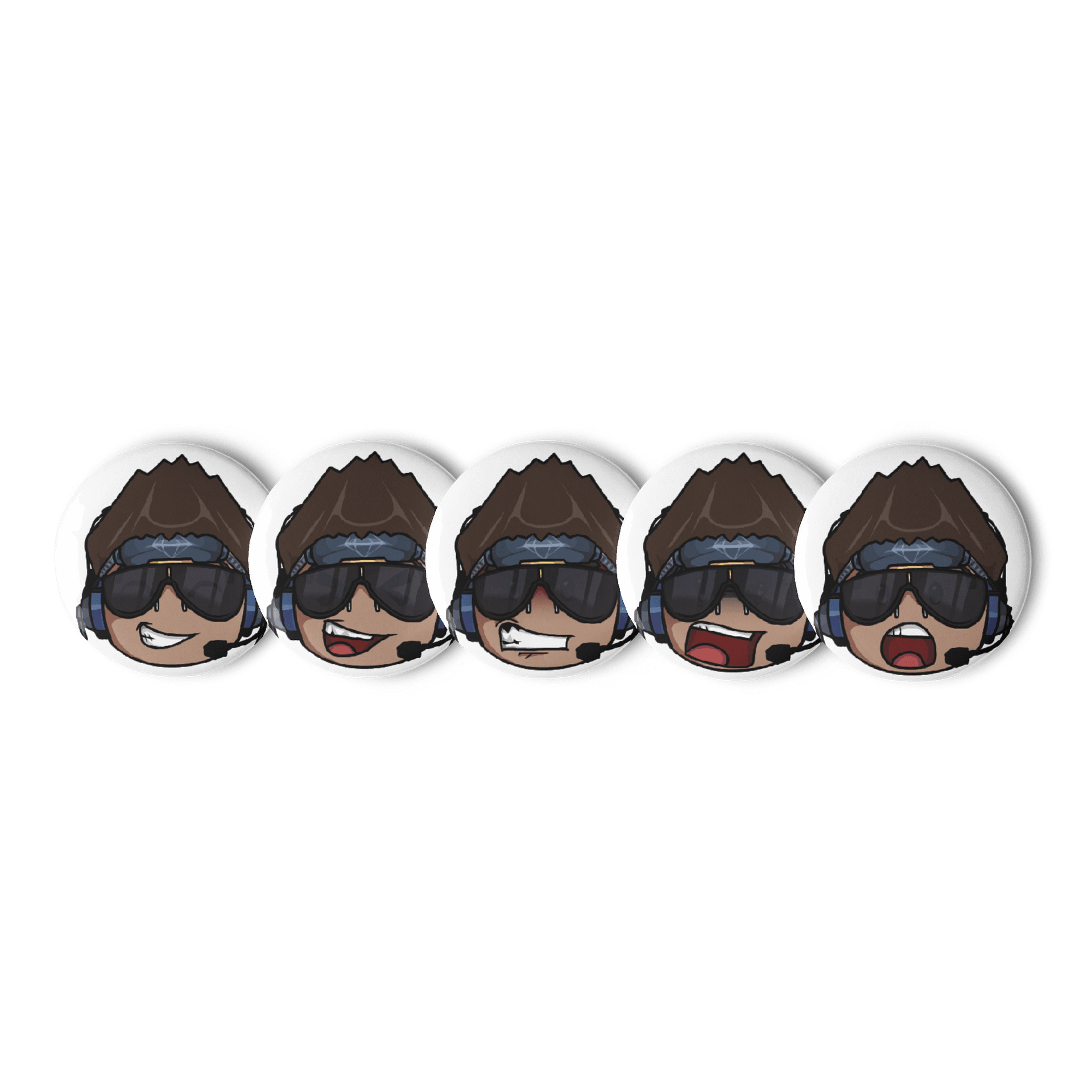 DarkSky Emojis Pin Button Set product image (1)