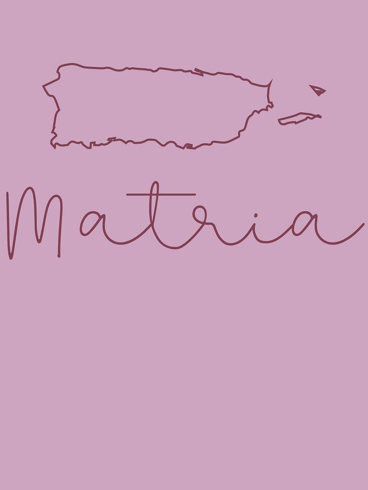 Matria Pink Camiseta Unisex product image (1)
