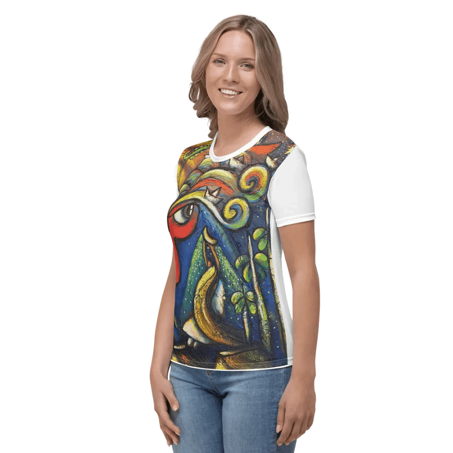 Whimsical Rooster Dreams Women's T-Shirt product image (3)