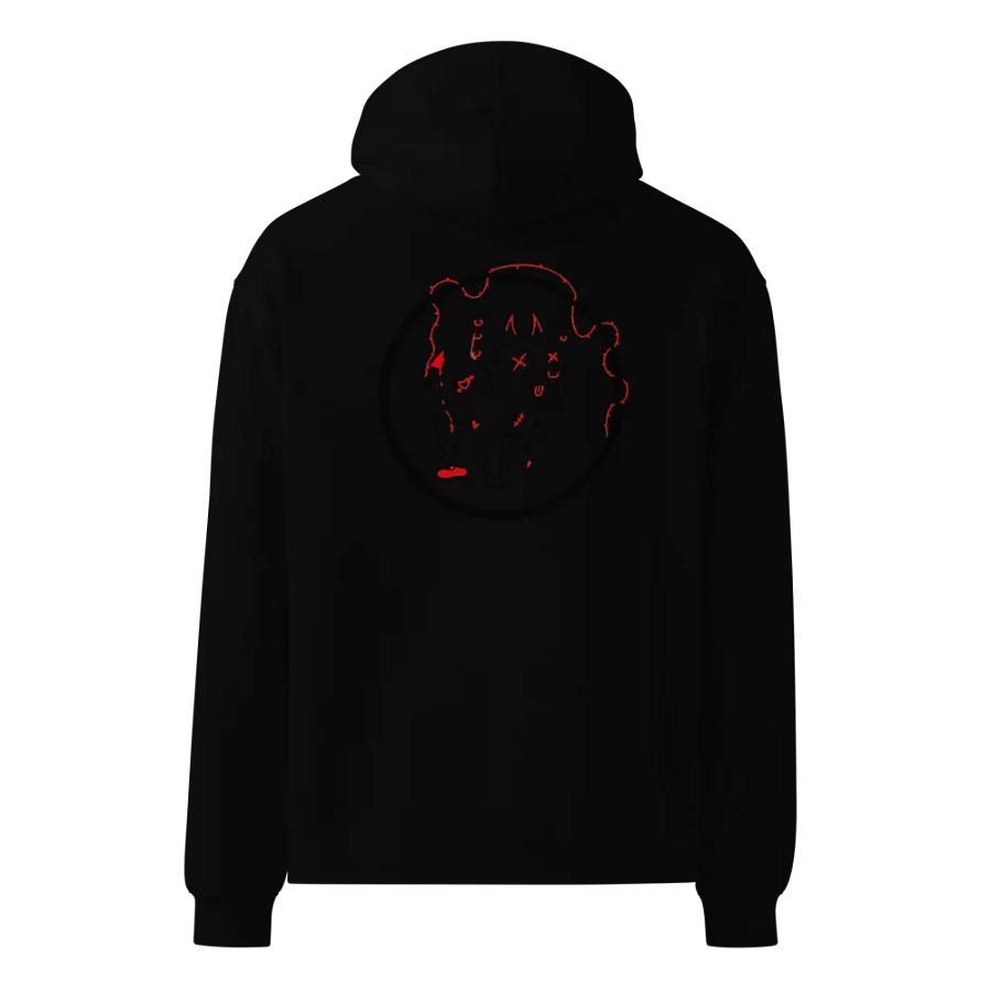 Metallrohr Band Hoodie (Backprint) product image (1)