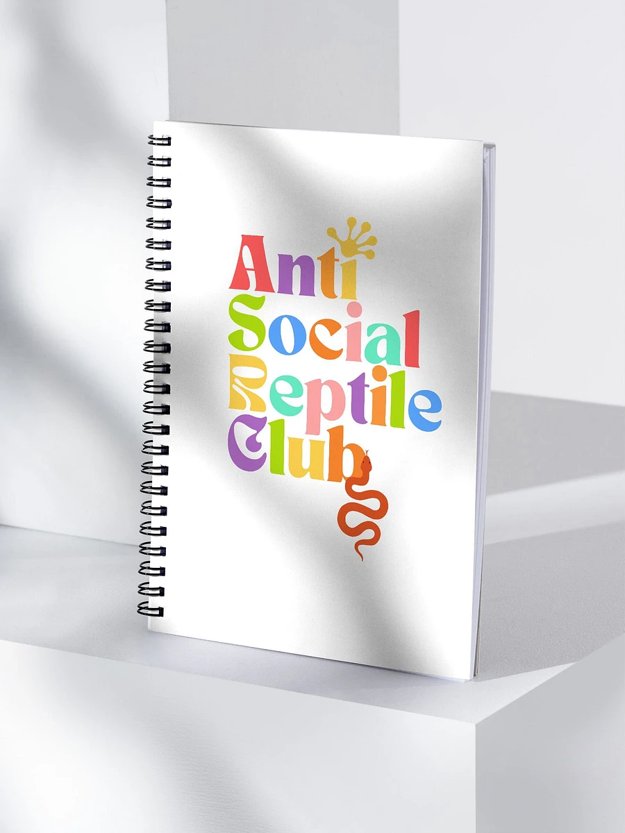 Anti Social Reptile Club Spiral Notebook product image (4)