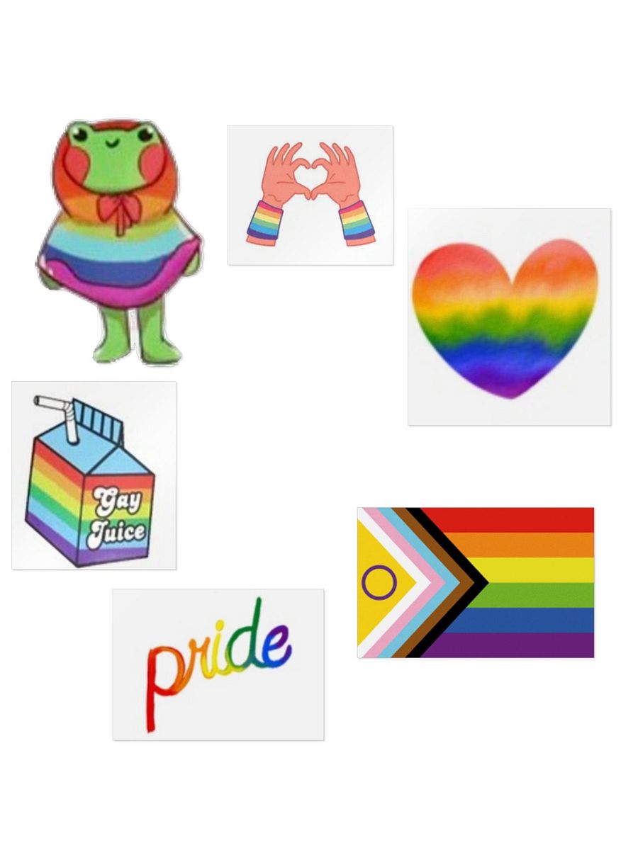 Pride sticker sheet product image (3)