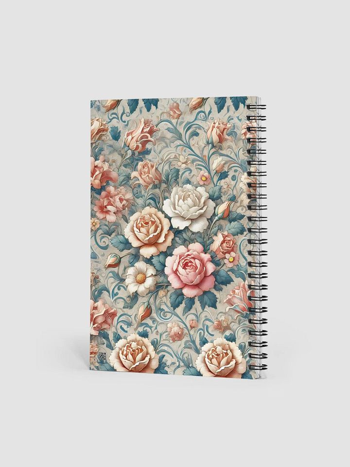 Royal Floral Spiral Notebook product image (2)