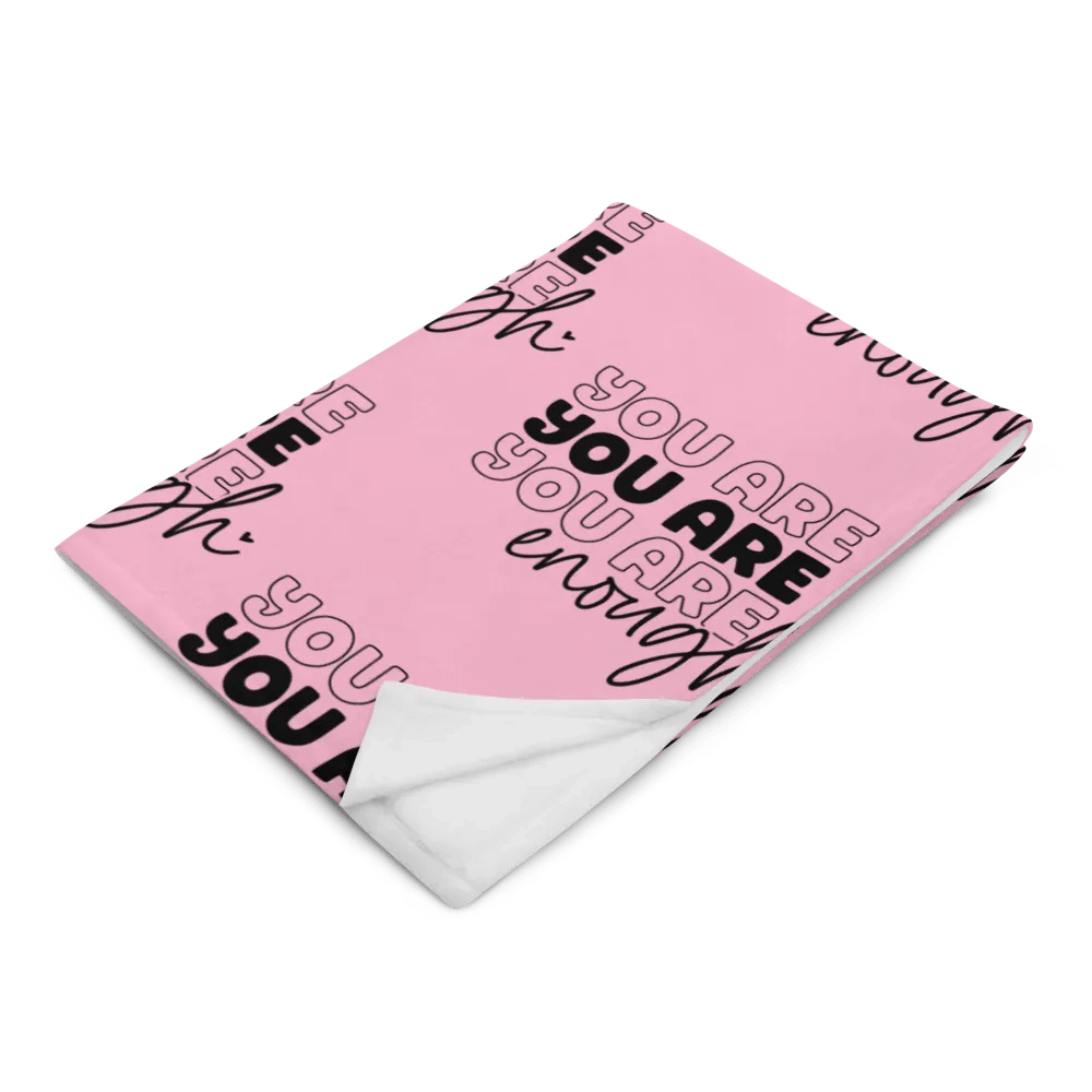 You Are Enough Blanket product image (3)