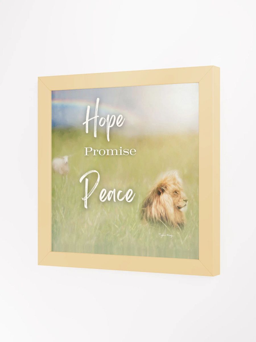 Hope, Promise, Peace Framed Print product image (2)