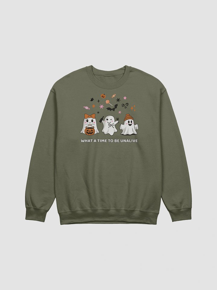 Spooky Halloween Season Ghost Sweatshirt product image (22)
