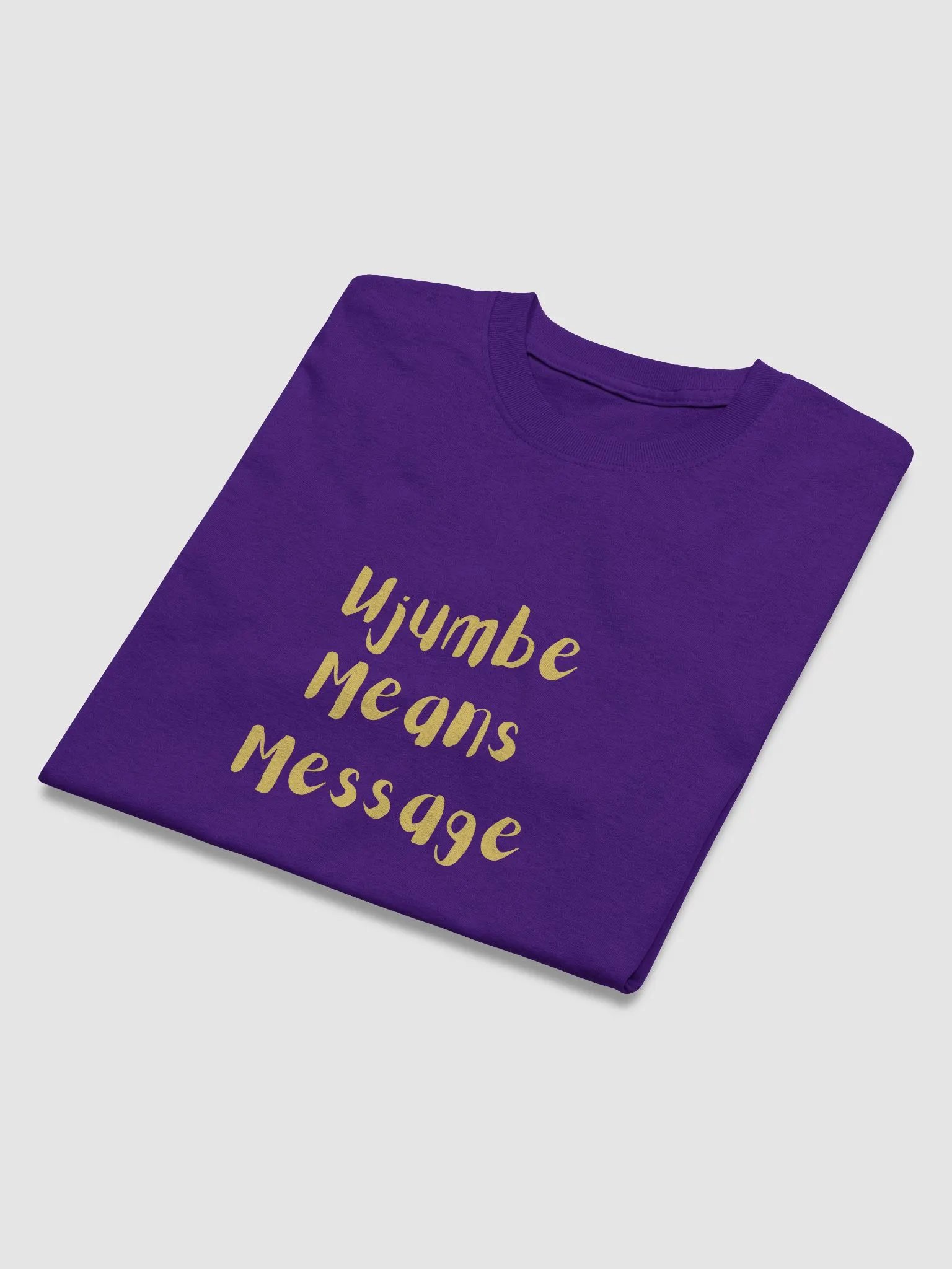 Royal Ujumbe Means Message Tee product image (3)