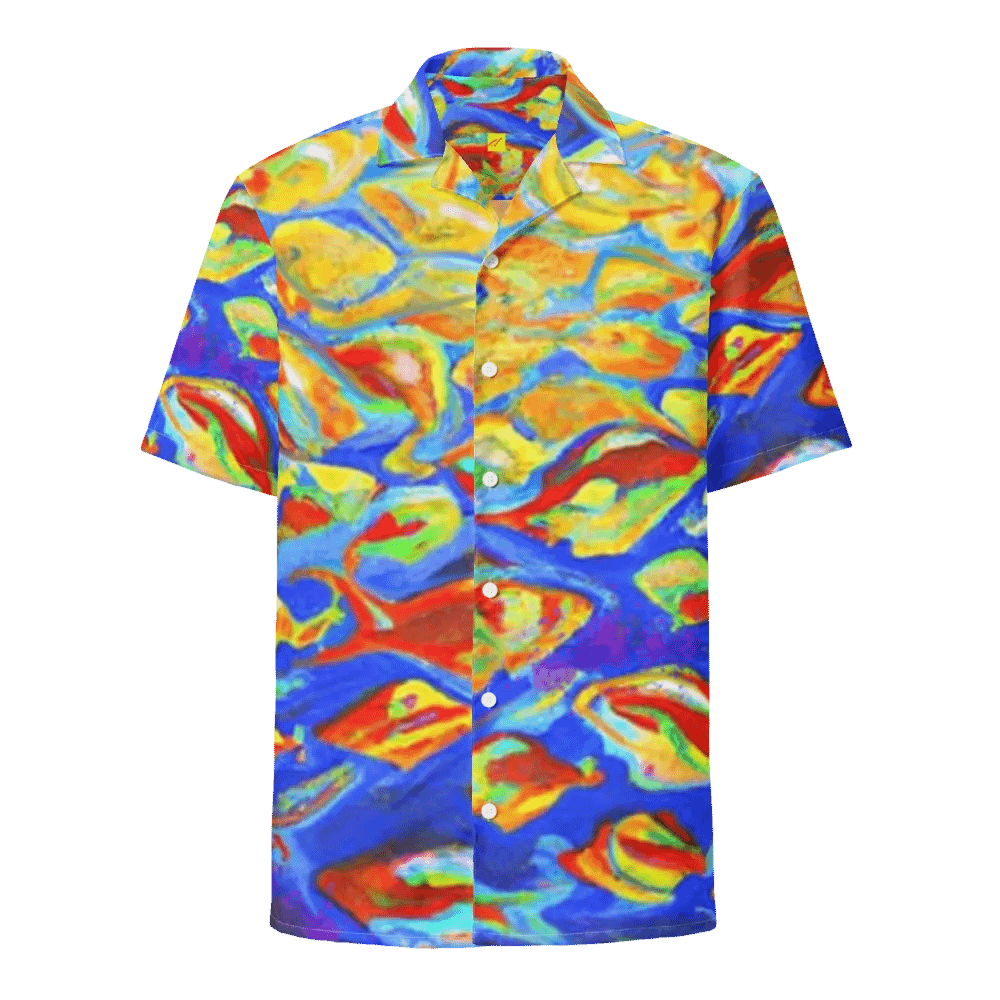 Vibrant Ocean Odyssey Hawaiian Shirt product image (6)
