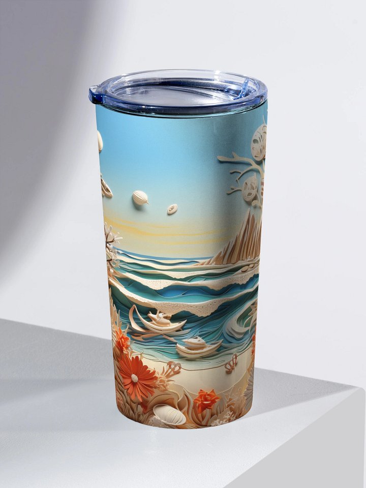 Sunset Serenity Stainless Steel Tumbler product image (2)