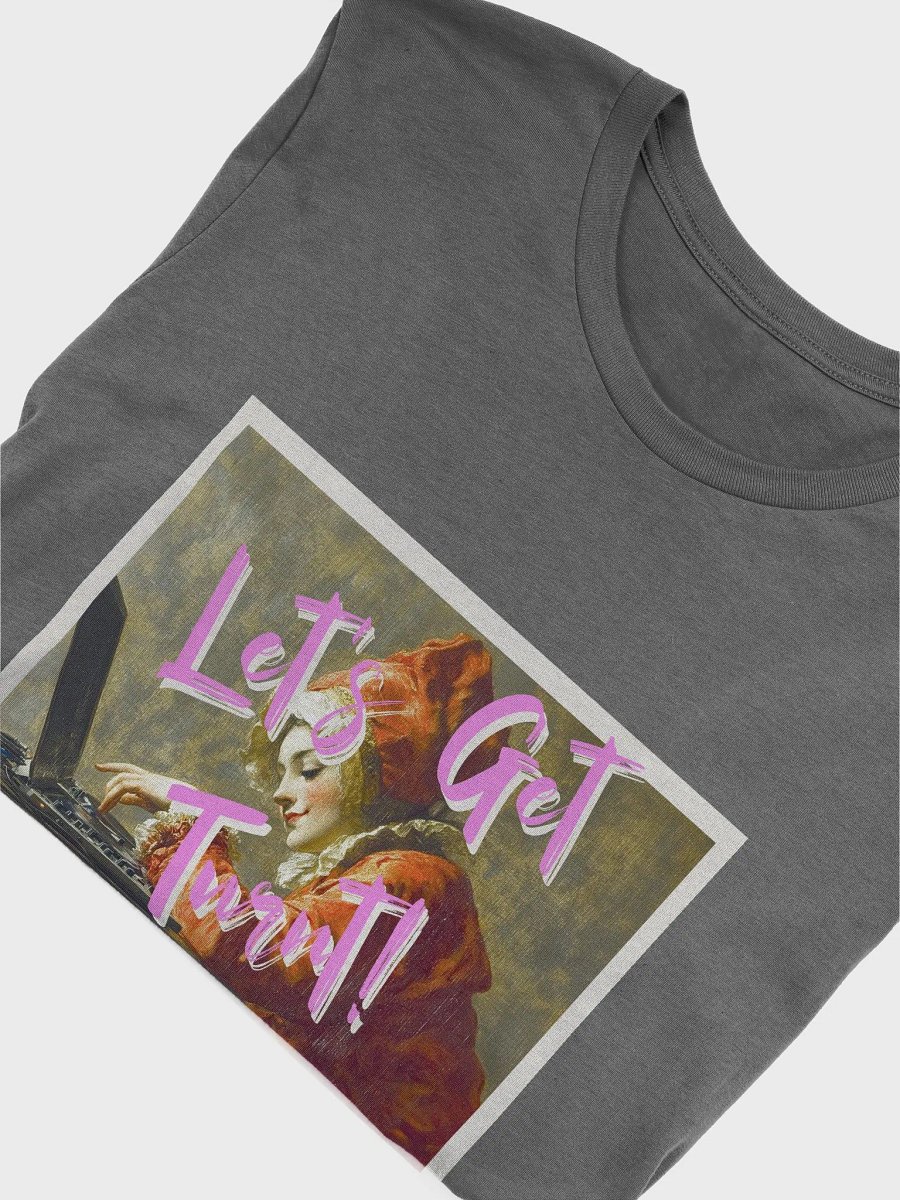 Medieval Jester DJ "Let's Get Turnt!" T-shirt product image (45)