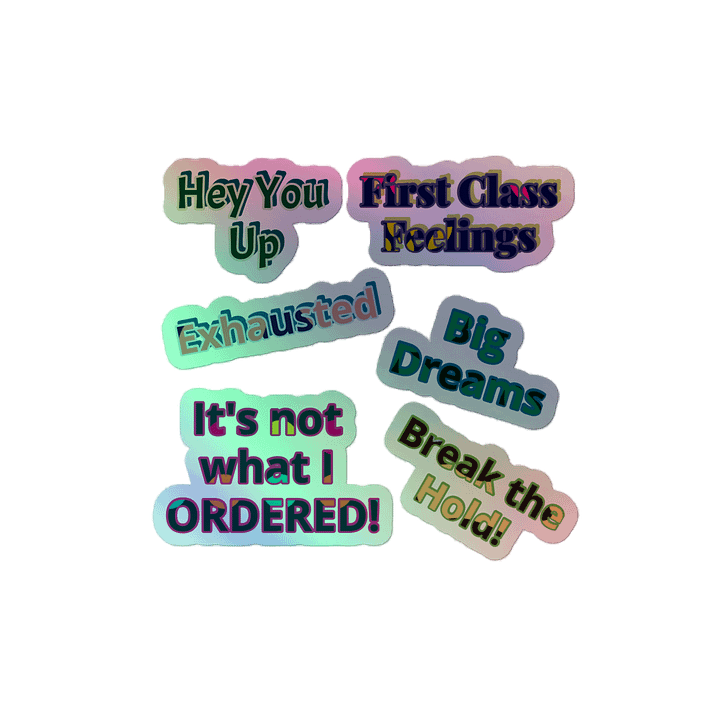 First Class Feelings Sticker Sheet product image (2)