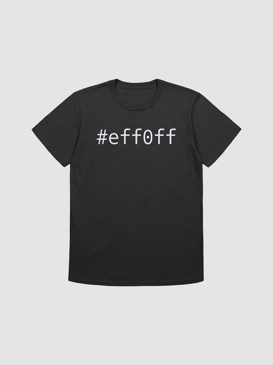 RUDE HEX CODE - #eff0ff -text (Gildan Softstyle) product image (1)