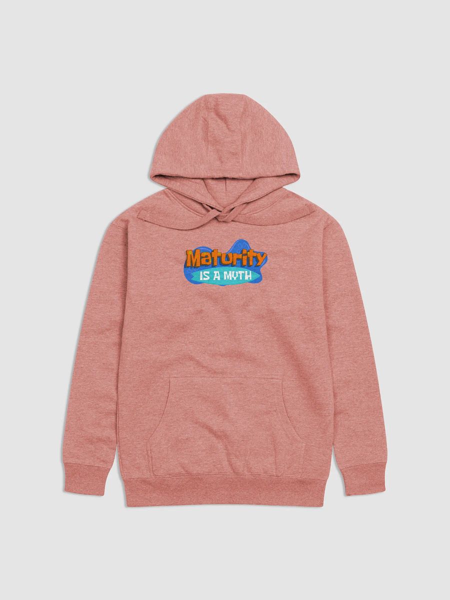 Maturity Is A Myth Dusty Rose Tropical Hoodie product image (1)