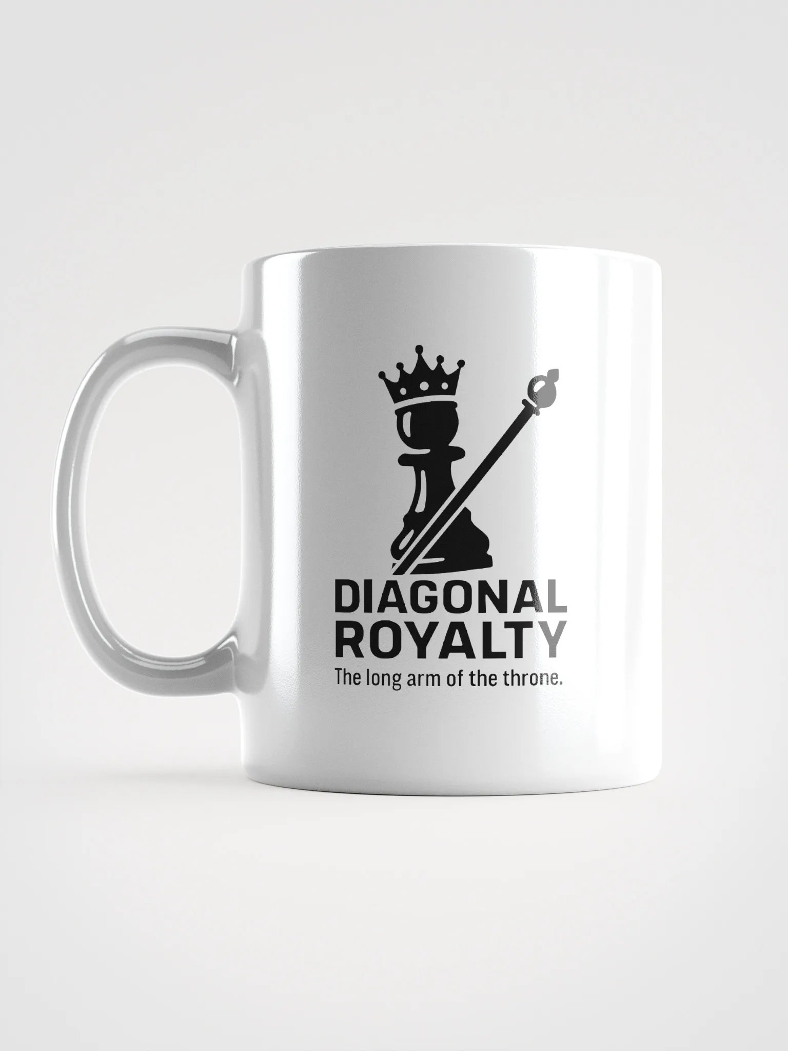 Diagonal Royalty - White Glossy Mug product image (18)