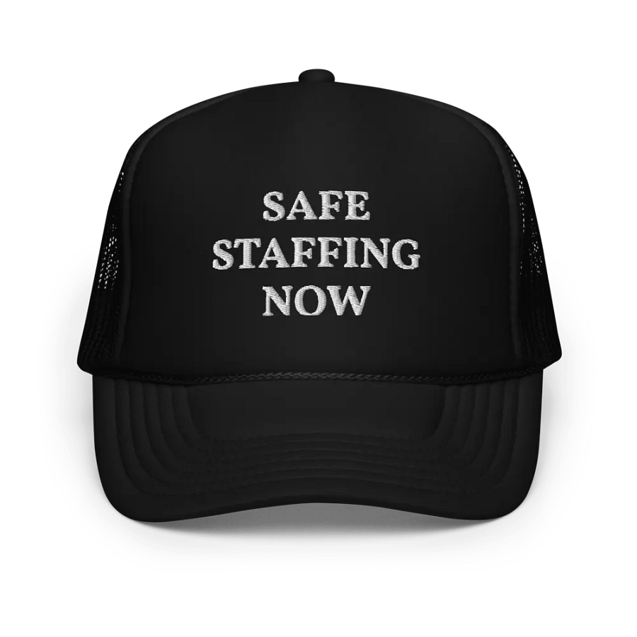 Safe Staffing Now - Embroidered Hat Trucker Cap product image (1)