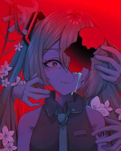 Marshmallow 🔫 #hatsunemikufanart #deco27 #marshmallow #mikufanart #csp