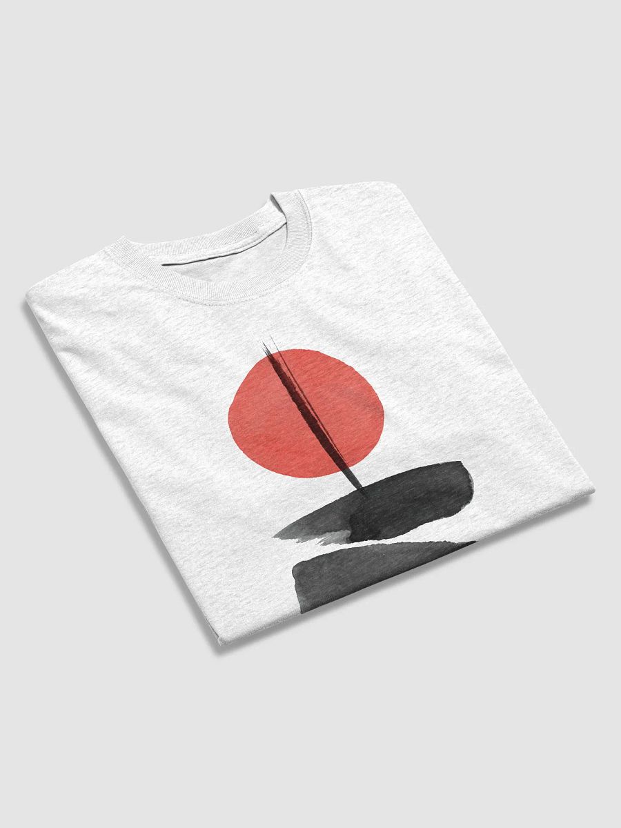 Gildan 5000 Japanese Art Abstract Red Form T-Shirt product image (3)