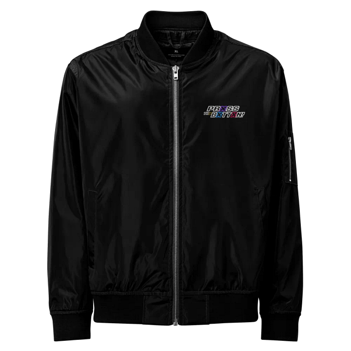 Prxss Thx Bxttxn! Bomber Jacket product image (1)