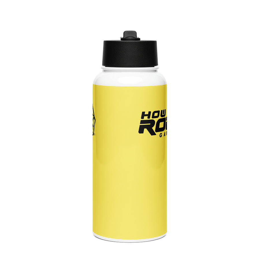 How We Roll Gaming Stainless Steel Bottle with Straw product image (3)