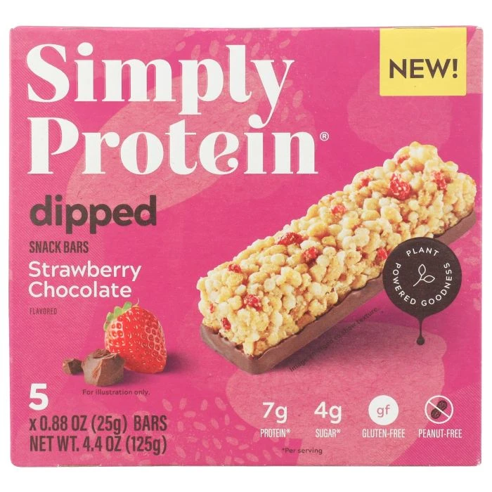 Simply Protein dipped snack bars 