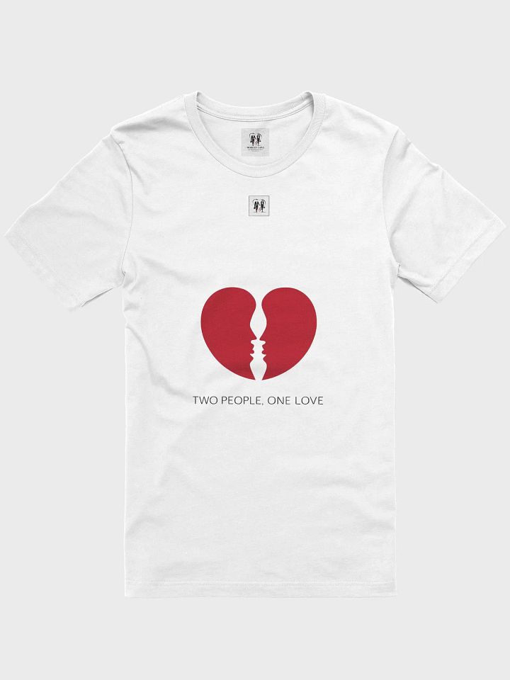 Two People One Love Logo T-Shirt product image (31)