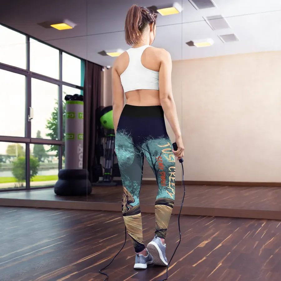 Moonlit Wendigo Yoga Leggings product image (7)