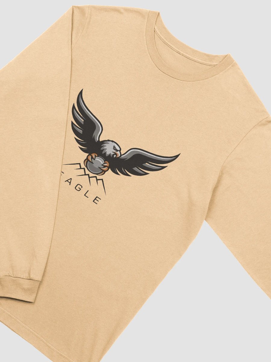 Unisex Long Sleeve T-Shirt with Majestic Eagle Design - Supersoft Comfort product image (3)