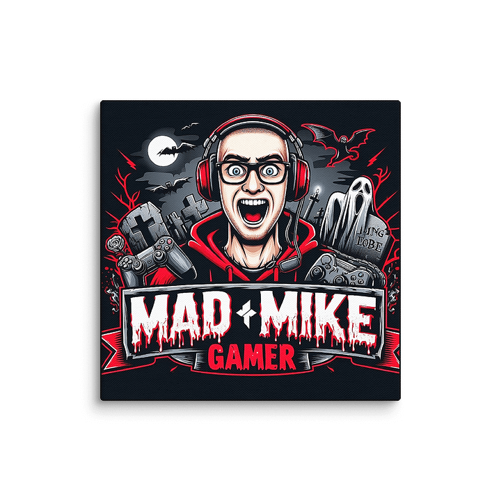 Spooky Gamer Canvas Art product image (5)