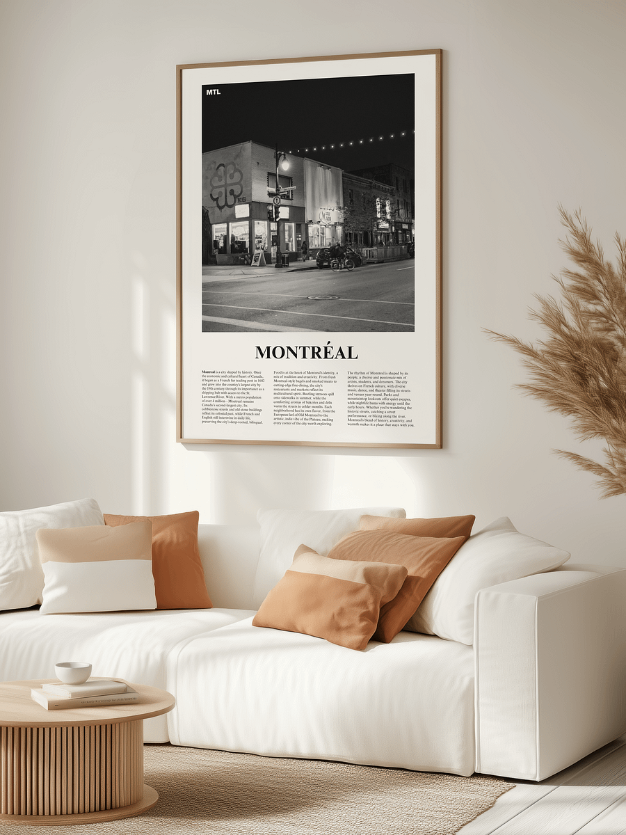 Montreal 02 Newspaper Poster product image (7)