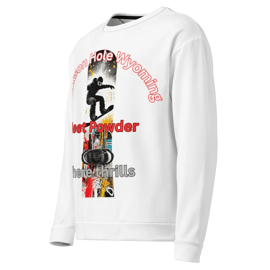 Thrills in Jackson Hole Unisex Sweatshirt product image (3)