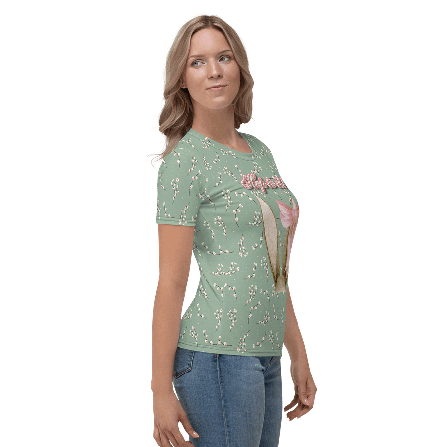 Hop to It Easter All Over Print T-shirt product image (3)