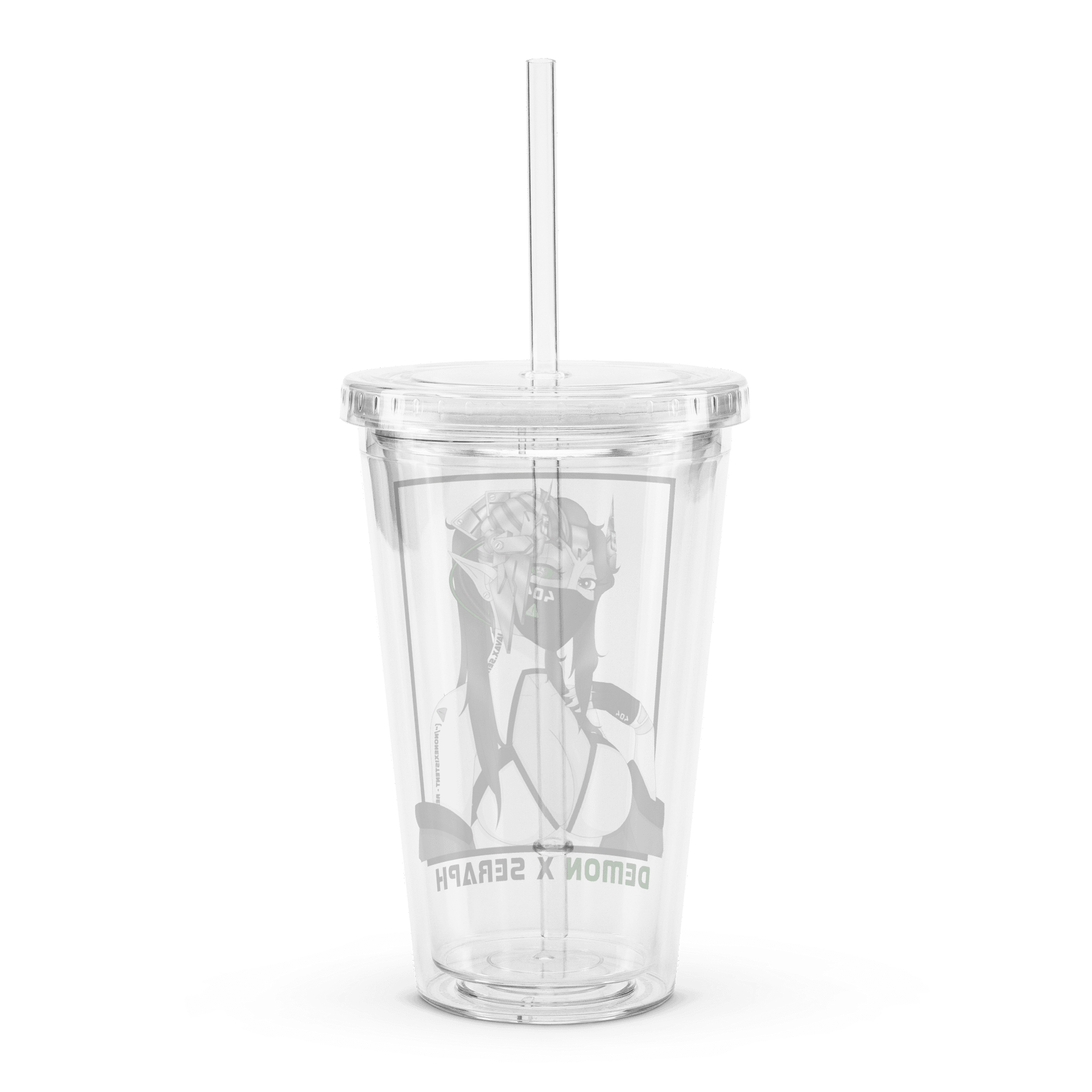 D X S Succubus Collection Clear Tumbler w/ Straw product image (2)