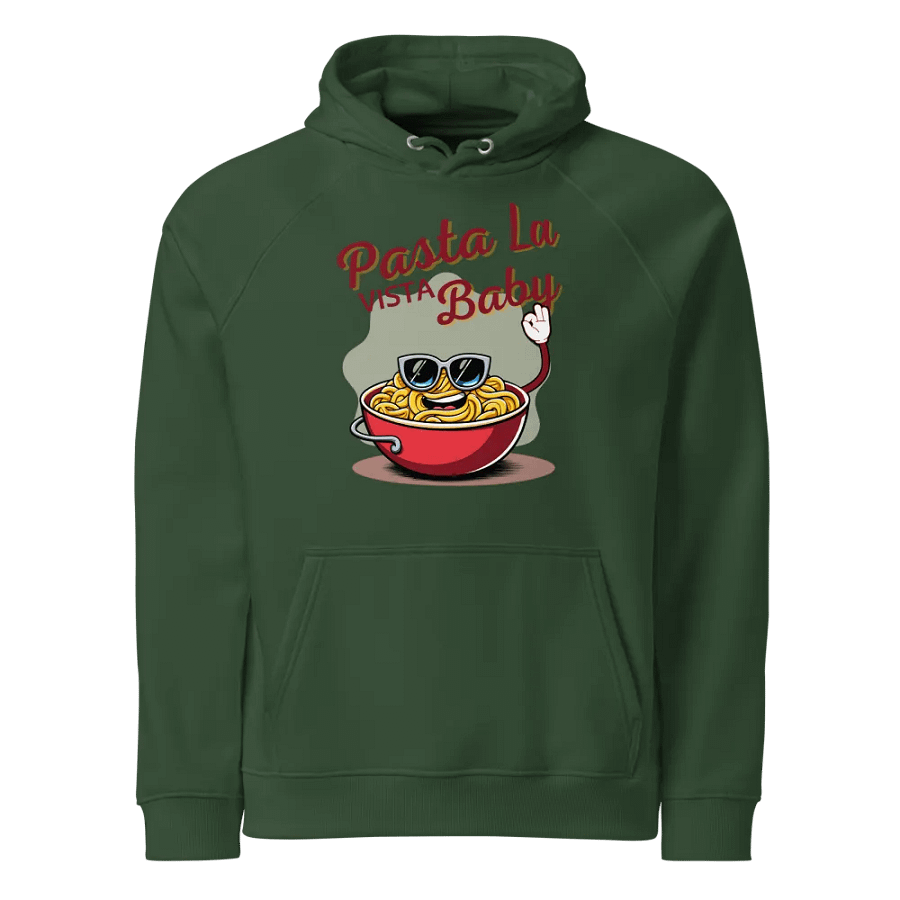 Pasta La Vista Eco Raglan Hoodie product image (1)