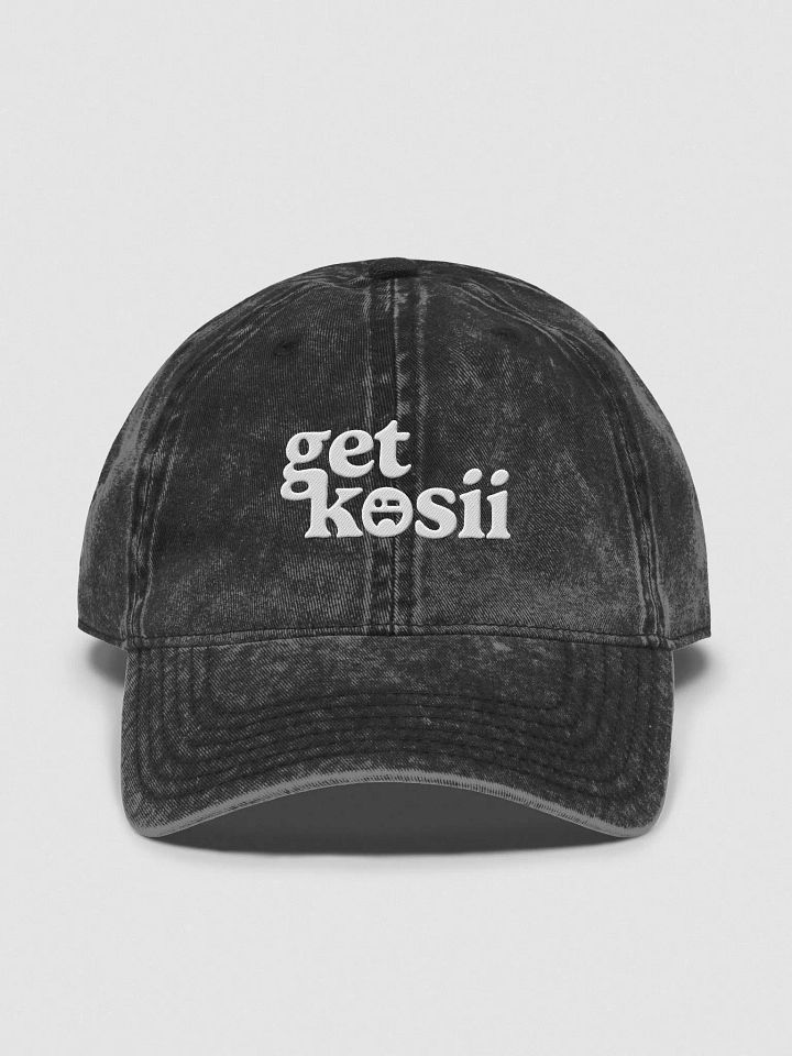 Get Kosii Embroidered Vintage Cap product image (1)