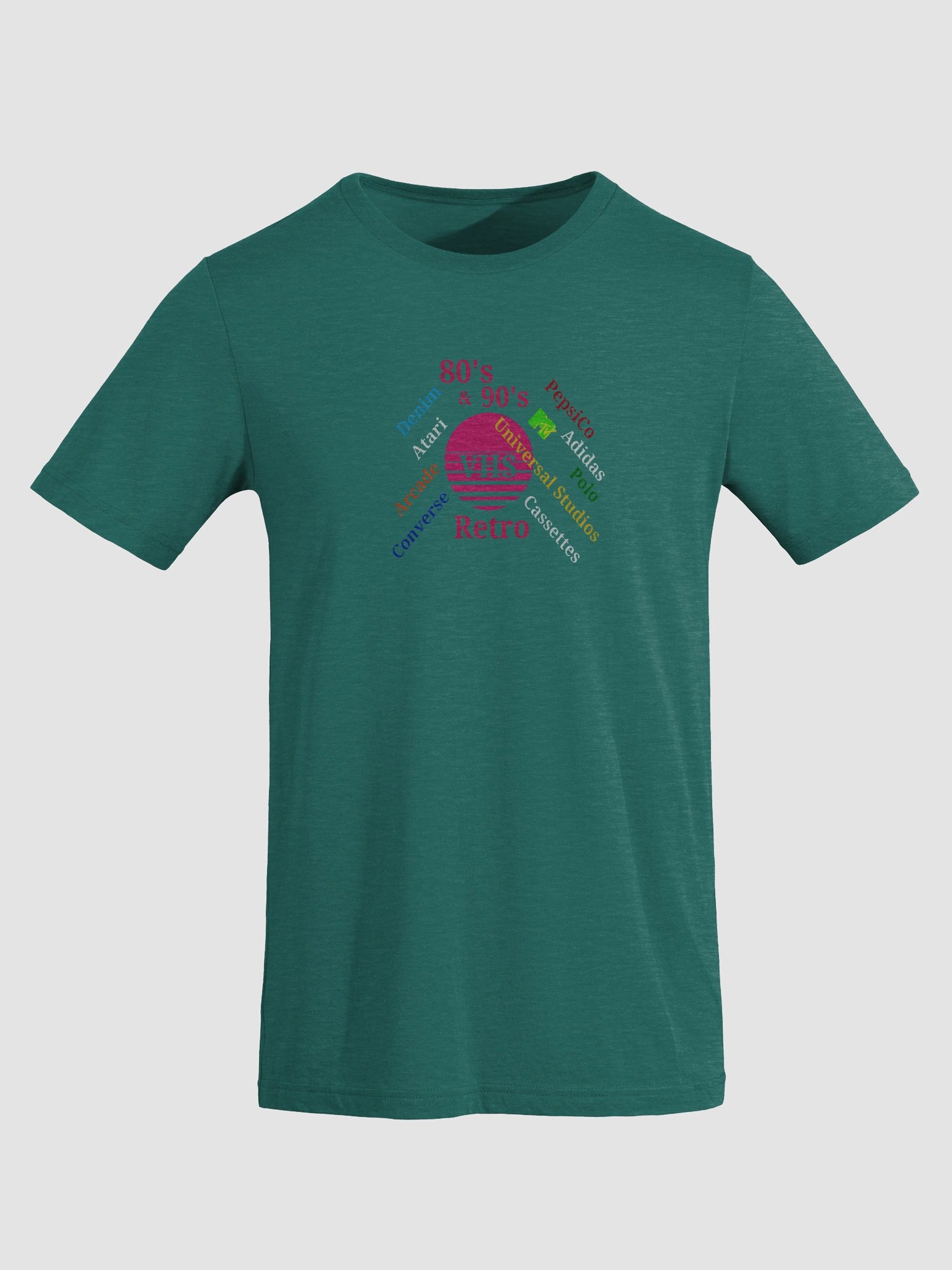 Retro Vibes VHS Circle Graphic Tee product image (5)