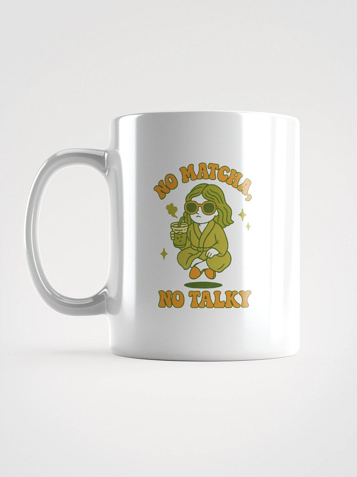 No Matcha. No Talky. – Vintage Chill Mug product image (1)