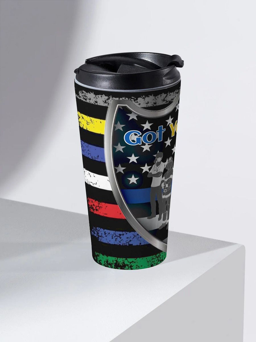 Got Your Six RP Emergency Stainless Steel Travel Mug W/Lid product image (2)