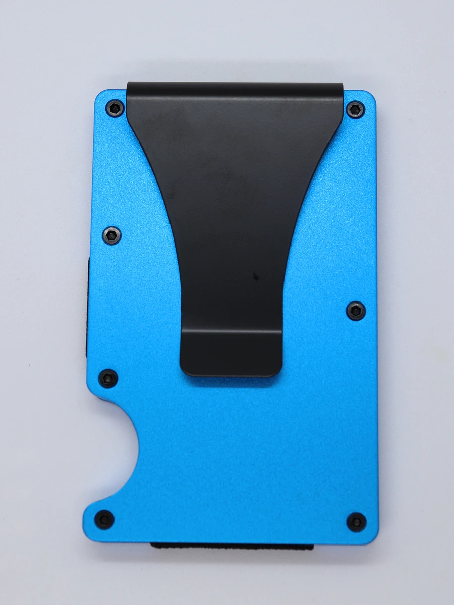 Blue RFID Blocking Wallet x 5 product image (4)