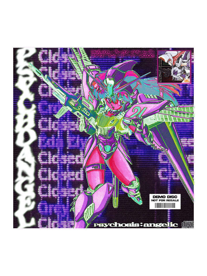 psychosis:angelic sticker product image (1)