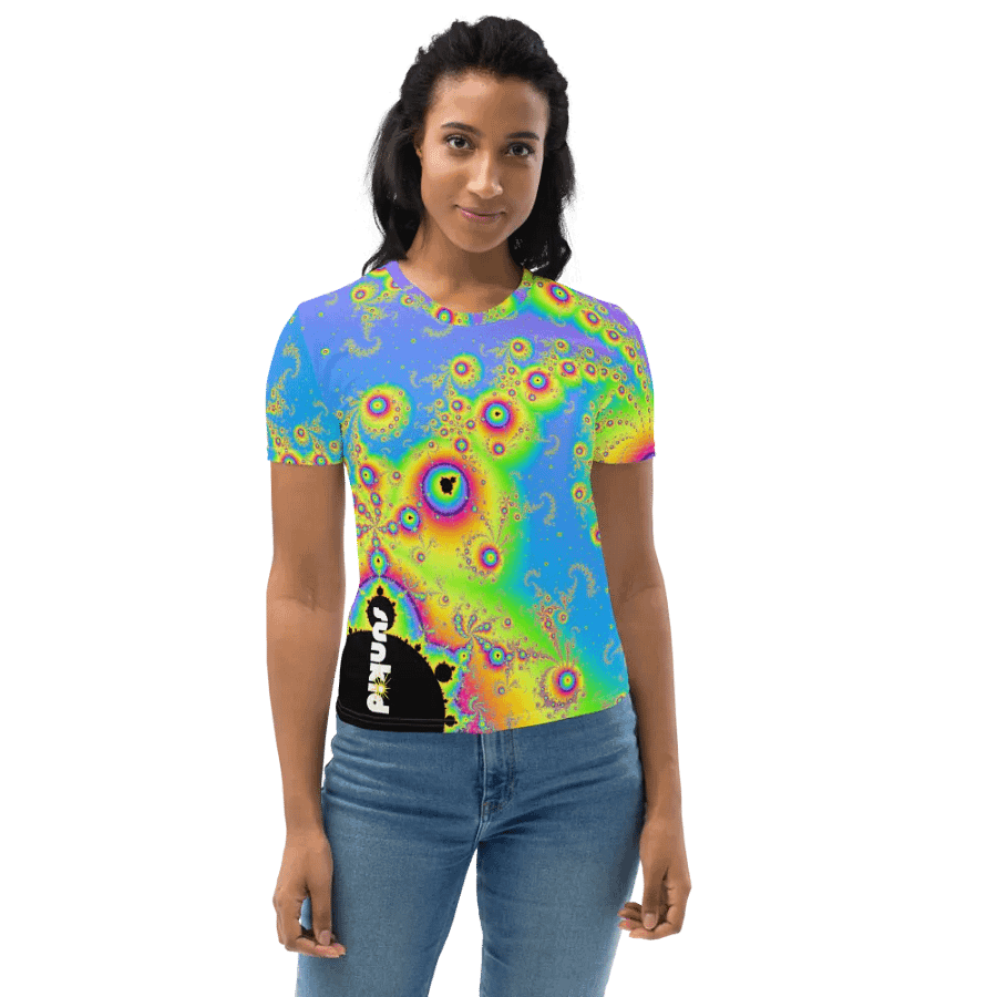 Fractal women's T-shirt - Minibrot Maelstrom product image (1)