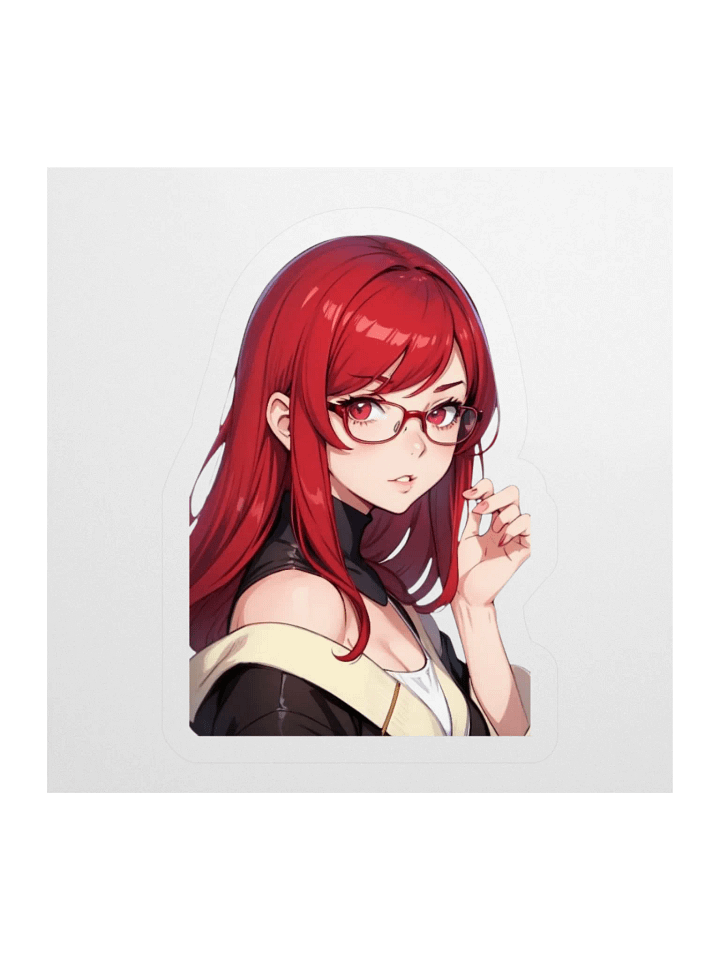 (RED WAIFU) K STICKERS product image (1)