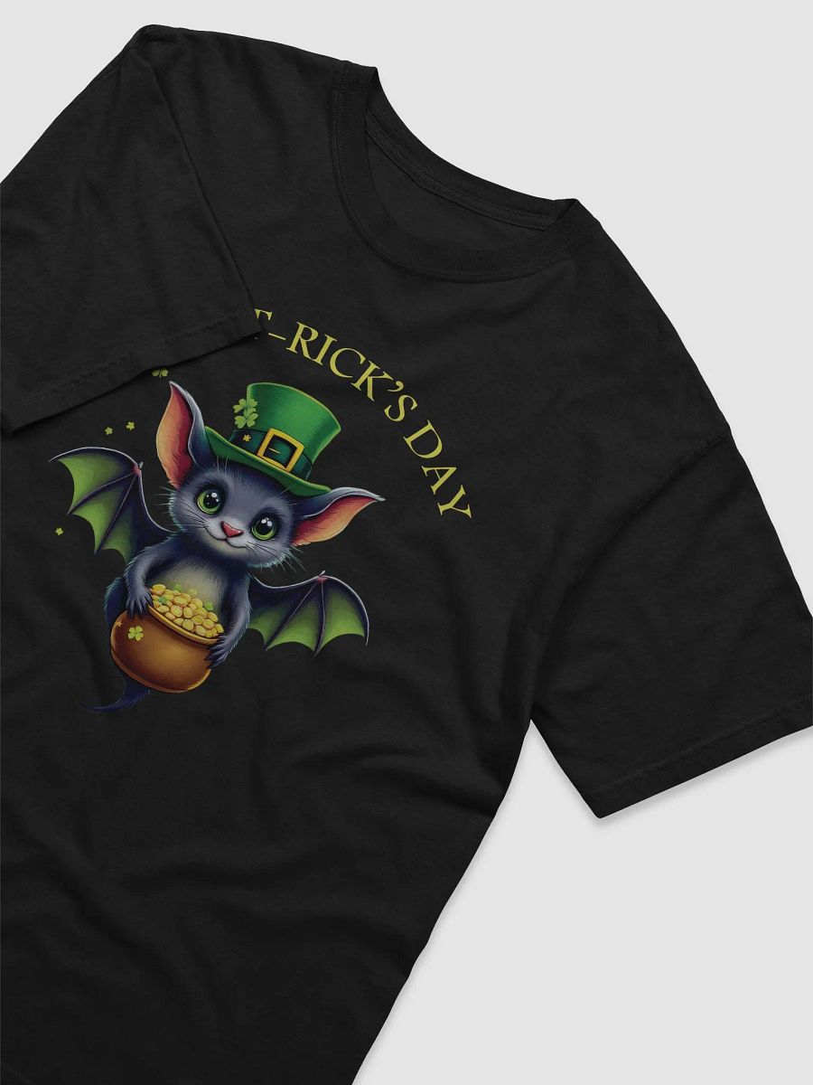 Cute St. Patrick’s Day Bat T-Shirt – O’Bat-Rick’s Day Funny Irish Design product image (9)