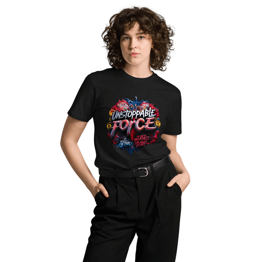 Unstoppable Force Empowerment T-Shirt product image (12)