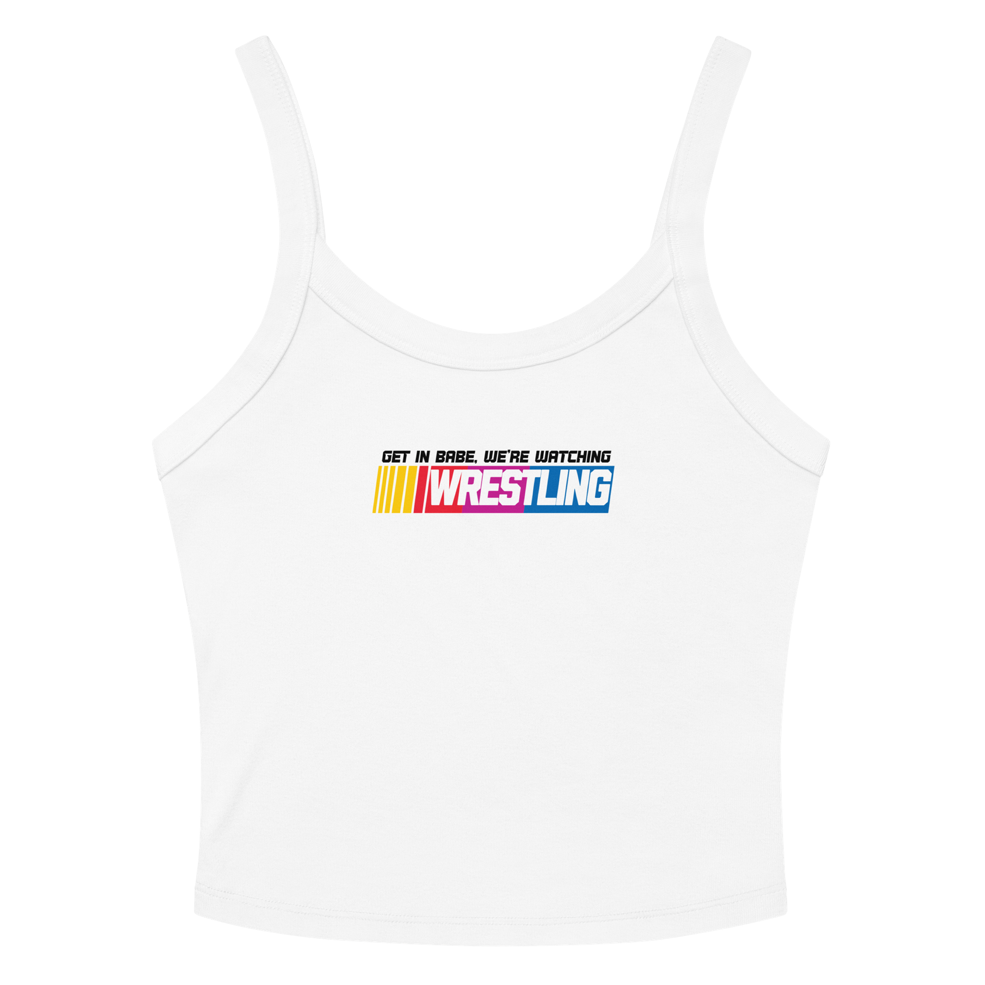 Trackside Baddie Micro-Rib Tank Top product image (3)