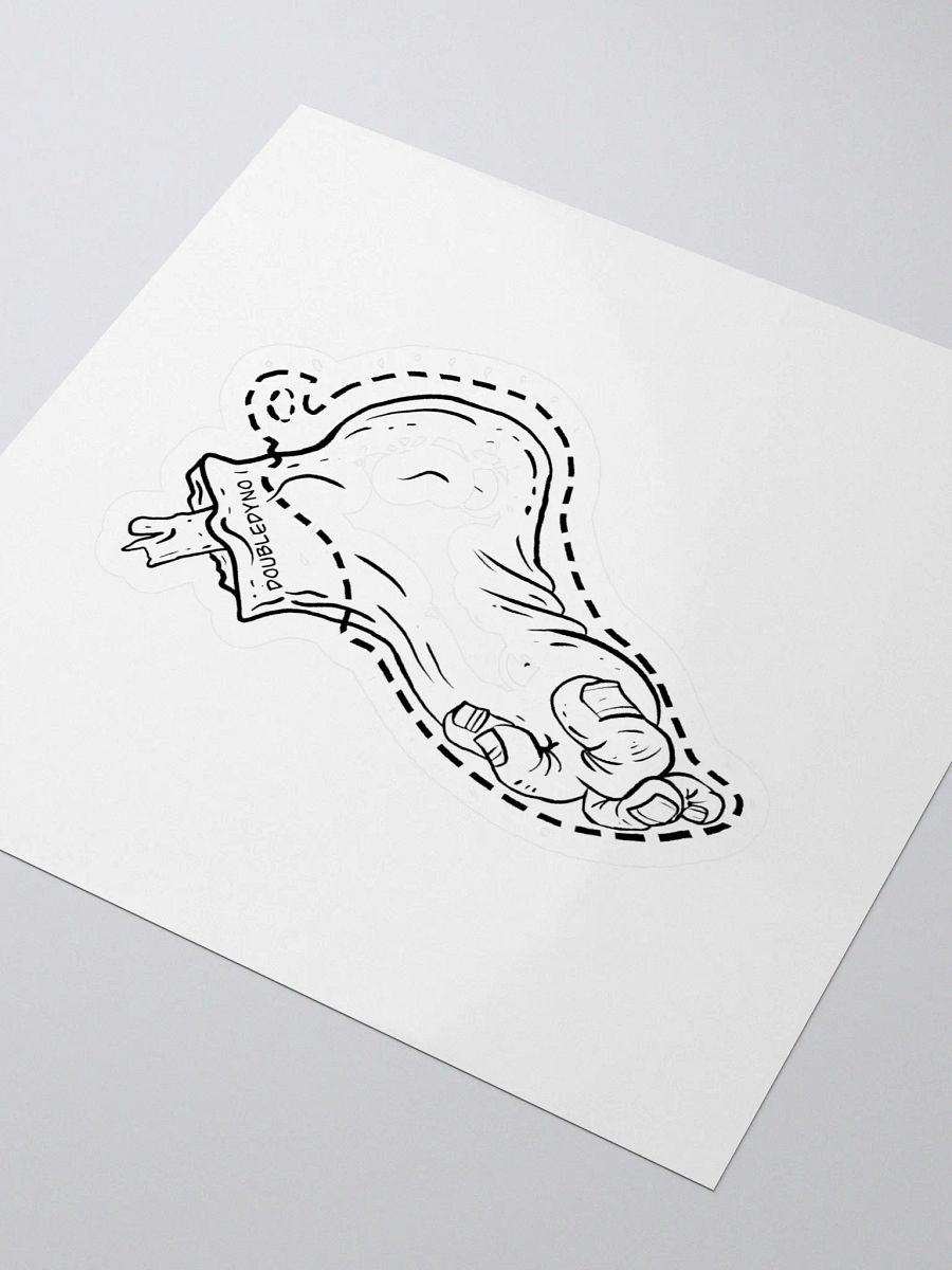 Rock climber foot sticker product image (3)