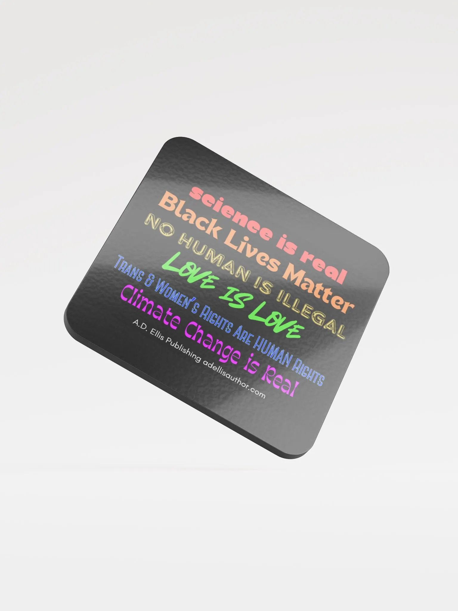 Empowerment Statements Cork Coaster product image (1)
