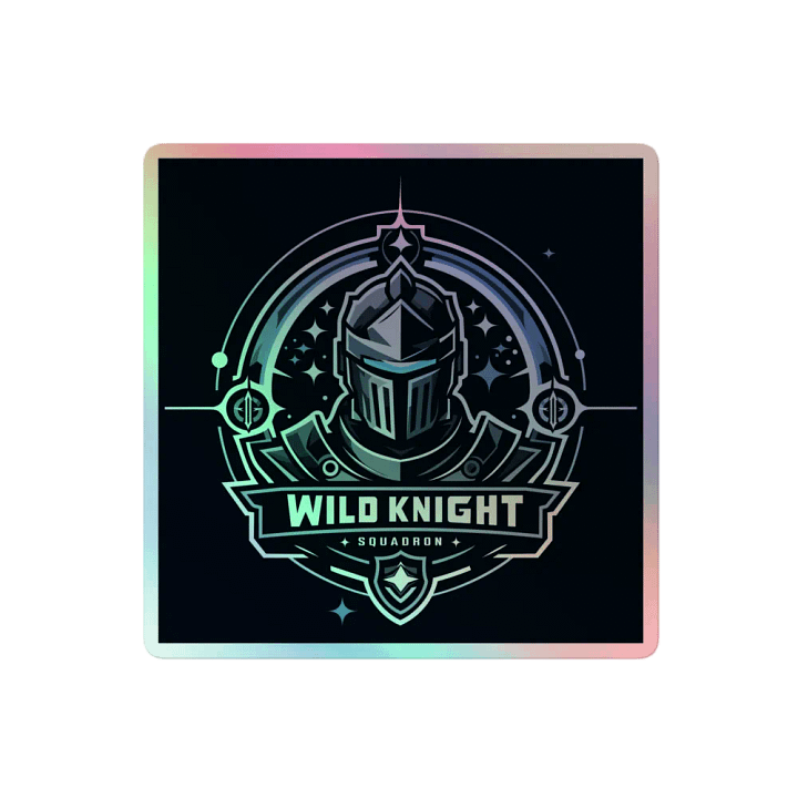 Wild Knight Squadron the Holographic Sticker product image (2)